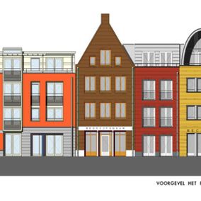 Tekening Horeca en appartementen 't Plein - 0207